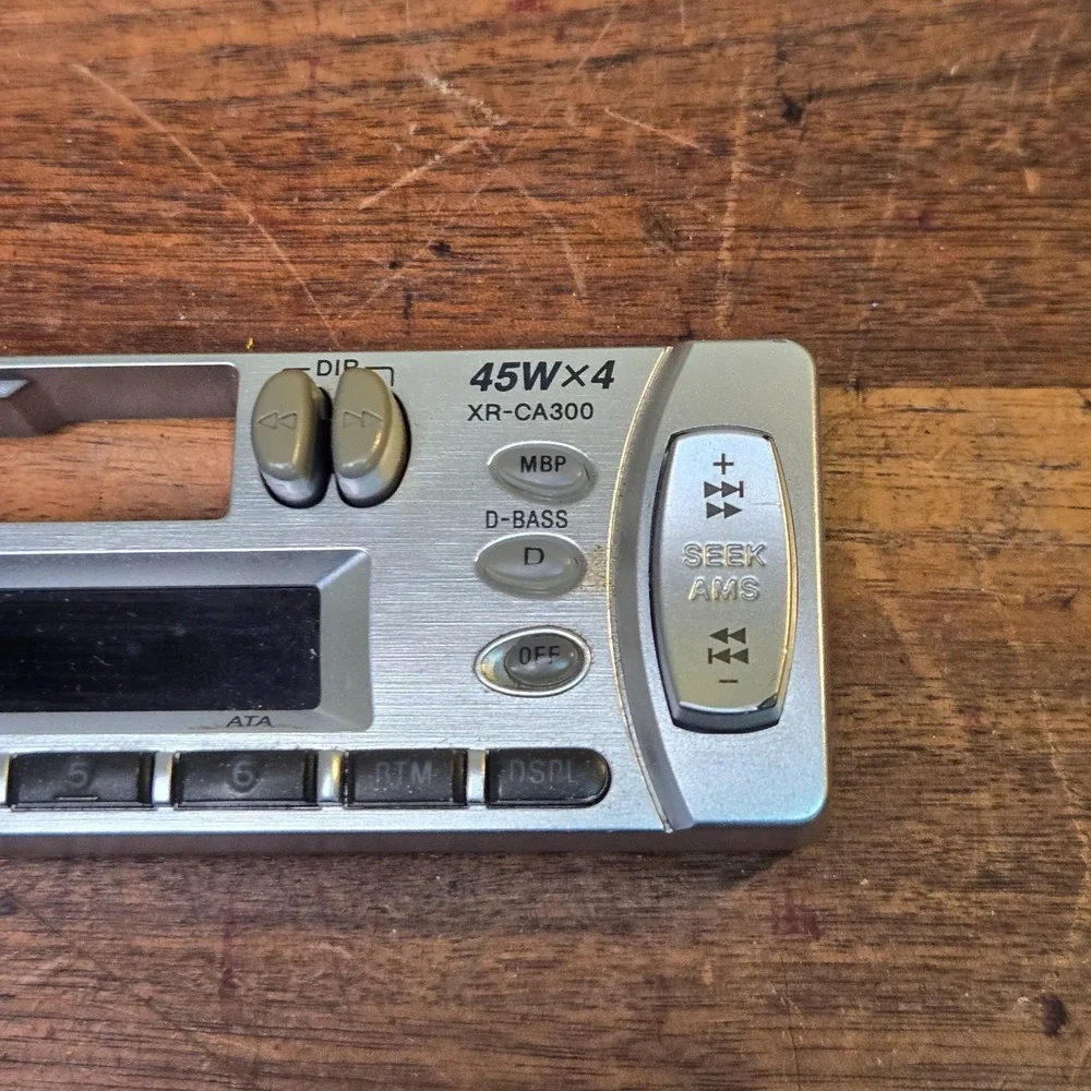 Sony Xr-CA300 Fm/am Cassette Car Stereo (Face Plate)
